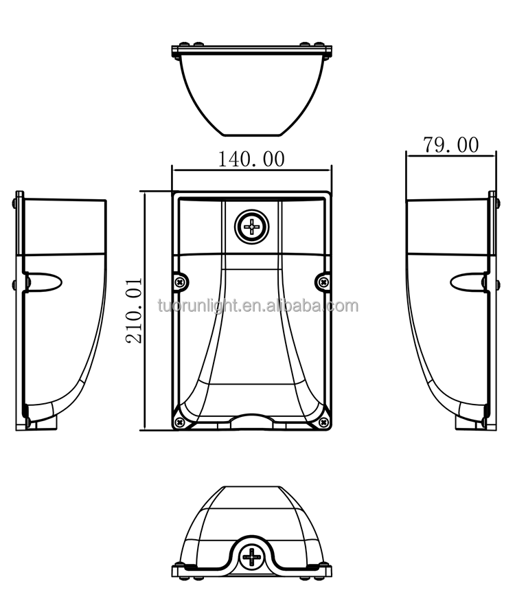 LED Wall Pack Light Specifications