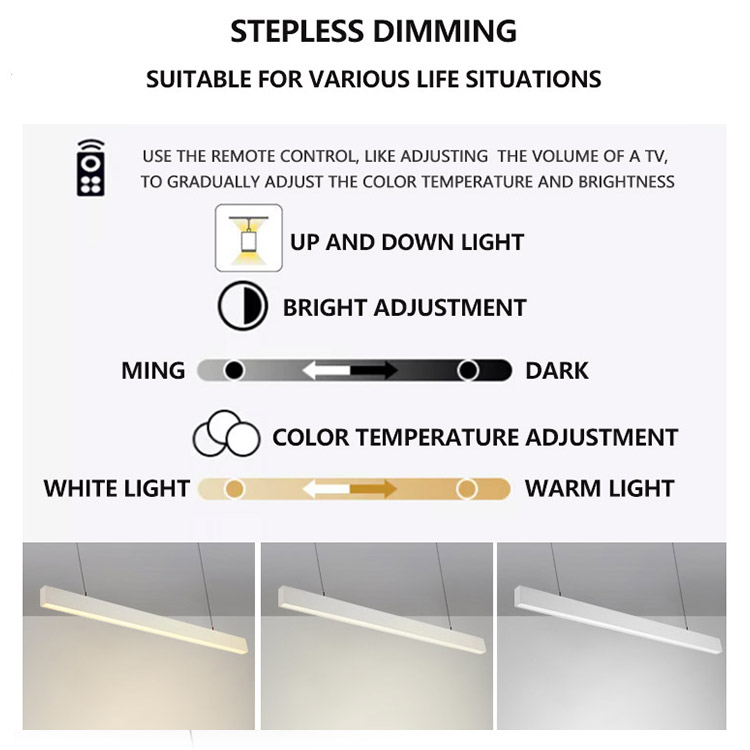 Led Linear Lighting Design Shopping Mall Exhibition Decor Interior Showroom Lighting Office Hotel Customization Light Project