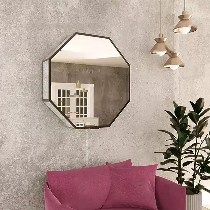 Mirror Tunnel Light LED Infinity Mirror Light with Remote Control 3D Octagon Infinity Wall Mirror Multi Color Changing Light