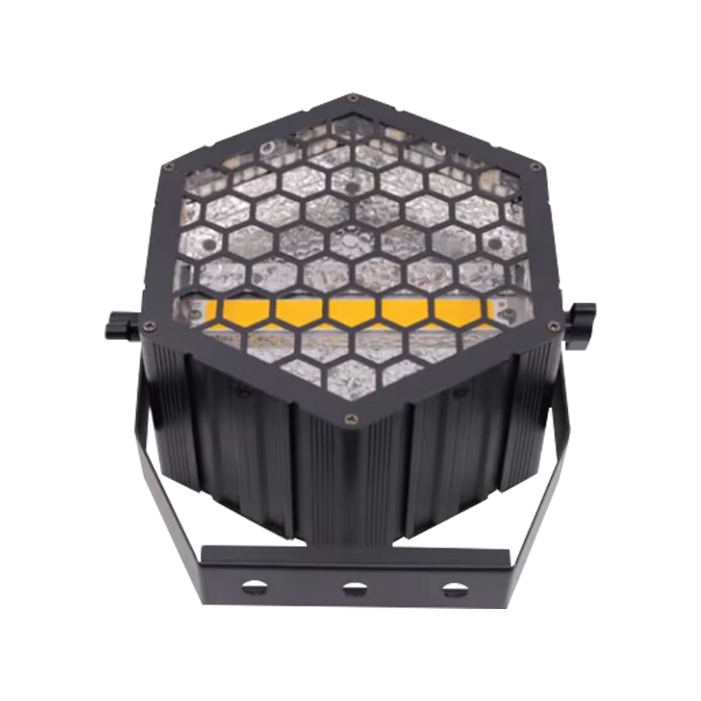 Hexagon Retro LED Stage Light DMX RGB Effect Light for Nightclub Disco Party Banquet Hall Performance
