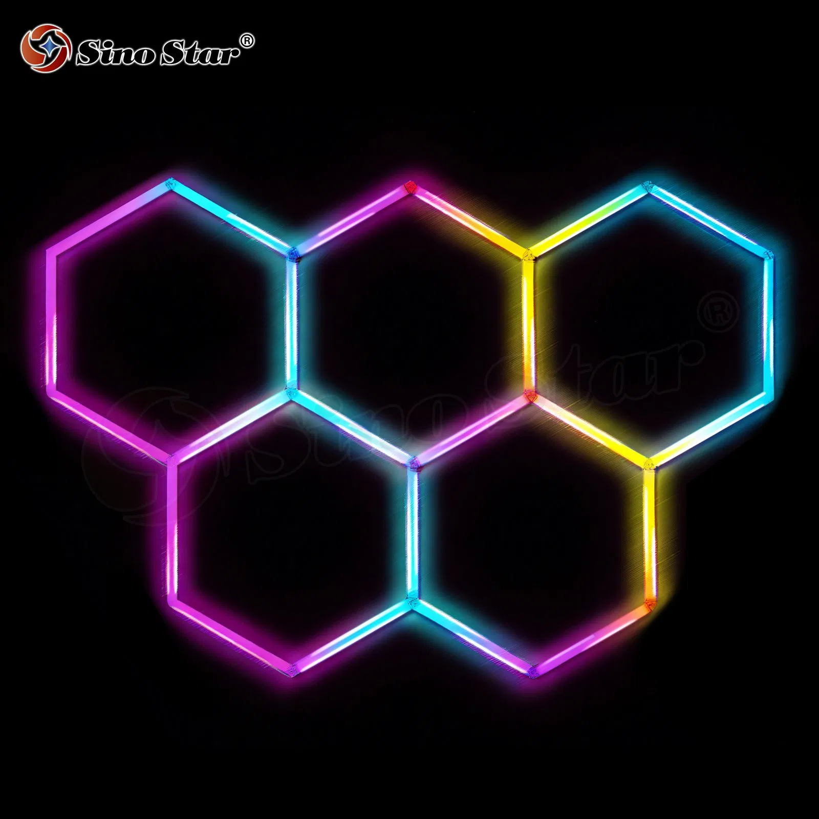 Music Sync RGB LED Light Sound Activated LED Lamp Color Changing Light for Bedroom Gaming Room Party Bar KTV Home Decor