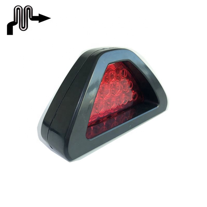 12 LED Triangle Rear Tail Brake Stop Light for Car Motorcycle