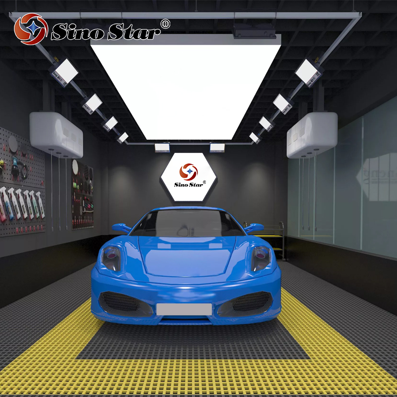 1.8*3.39M Professional Auto Detailing Workshop Led Light Soft Box Soft Flim LED Light Panel Lights