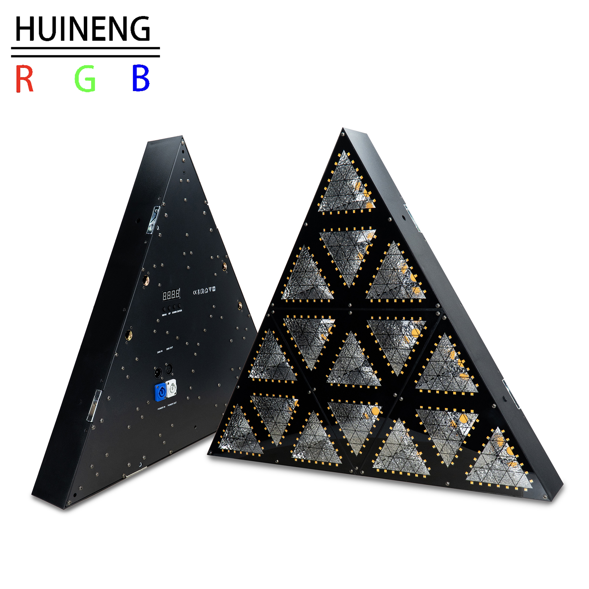 Retro Style Triangle LED Effect Light Colorful Matrix for DJ Event Show Stage Stage Lighting Equipment