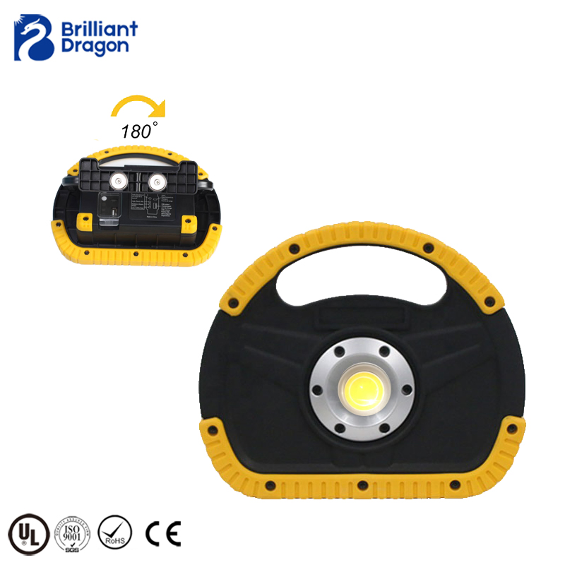 Wholesale Battery Rechargeable Car Inspection Spotlight Super Bright Emergency LED Working Lamp Portable COB LED Work Light