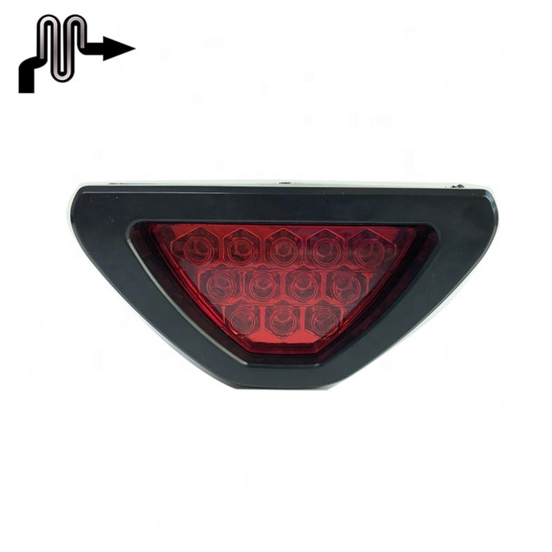 12 LED Triangle Rear Tail Brake Stop Light for Car Motorcycle