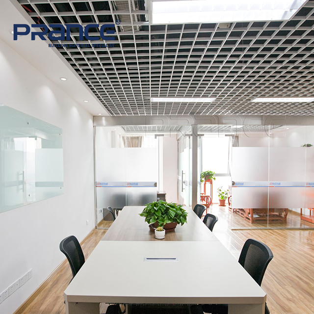 Shopping Mall Aluminum Grid Ceiling Suspended Ceiling