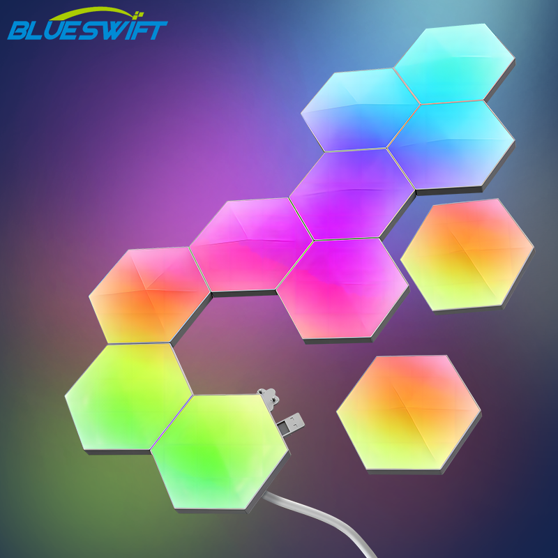 RGBW Smart Light Wall Washer Hexagon Light Intelligent Decorative Light