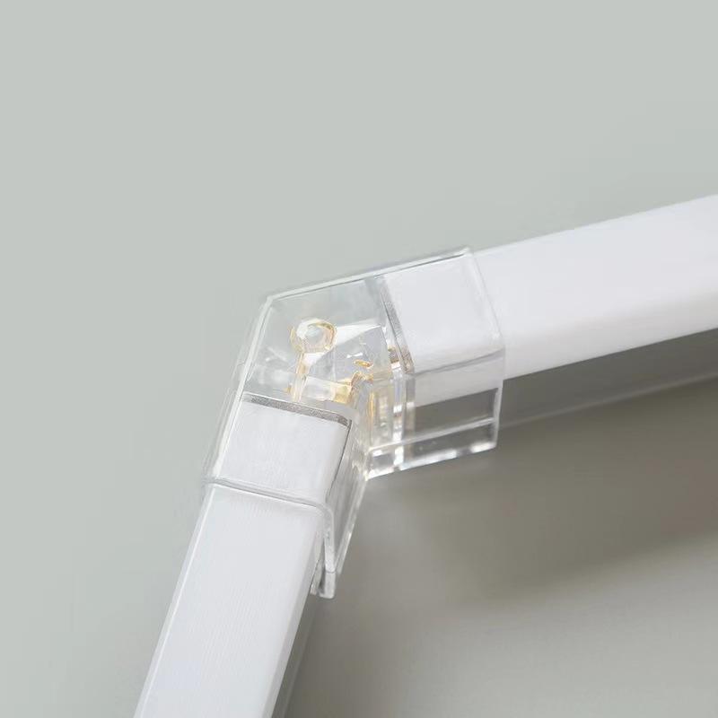 680W Cold White LED Honeycomb Light IP55 Automotive Detail Garage Roof Light 220V 2.4-4.8m/8-16ft Hexagonal