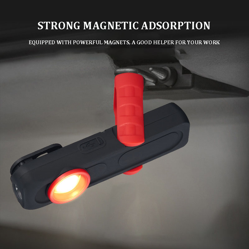 Car Detailing Tools Car Paint Finish Lamp 500LM 2400mAh Scan Swirl Magnetic Grip Multifunction Auto Repair Working Lights