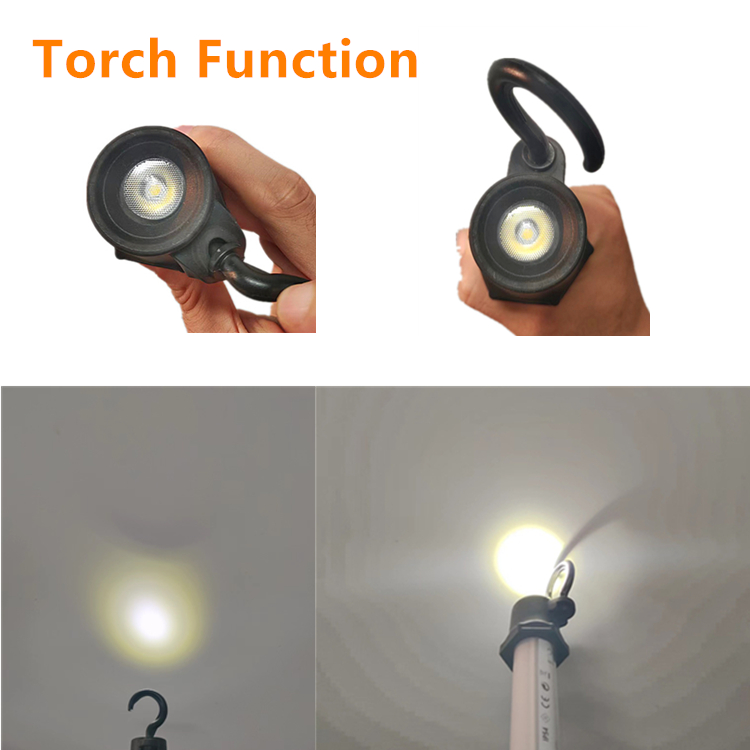 Versatile 340 Lumen Handheld Workshop Handy Inspection Led Under the Hood Light Magnetic Hook Garage Auto Car Vehicle Repair