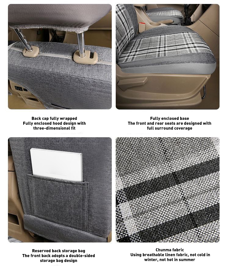 Car seat cover details 3