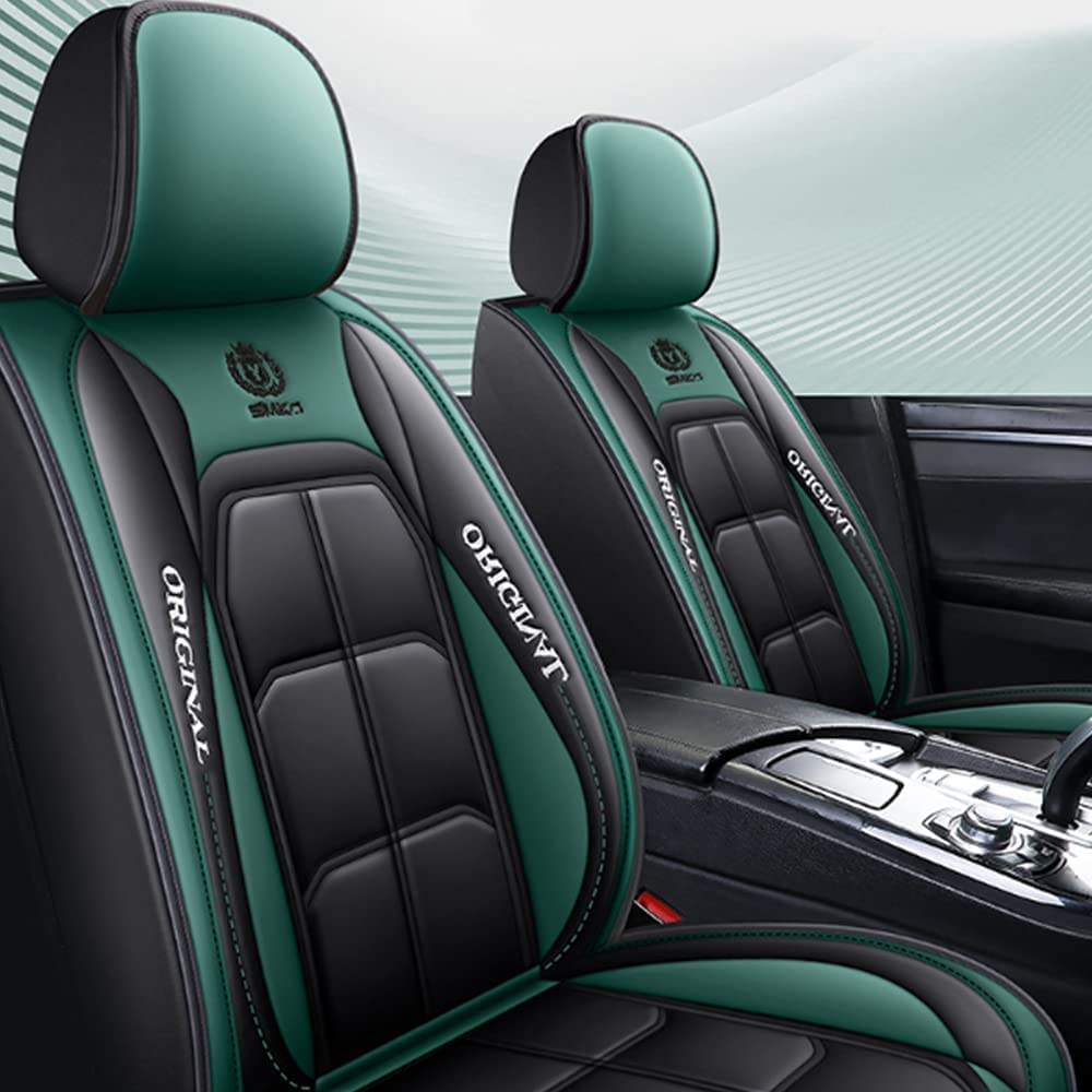Muchkey Car Seat Covers Universal Car Interior Accessories Decoration Leather Sport Car Seat Cover Full Seat Cover Cushion