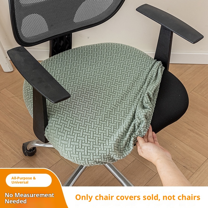 Universal Elastic Non-Slip Waterproof 100% Polyester Hotel Chair Cover Four Seasons Suitable Slipcover Household Cushion Seat