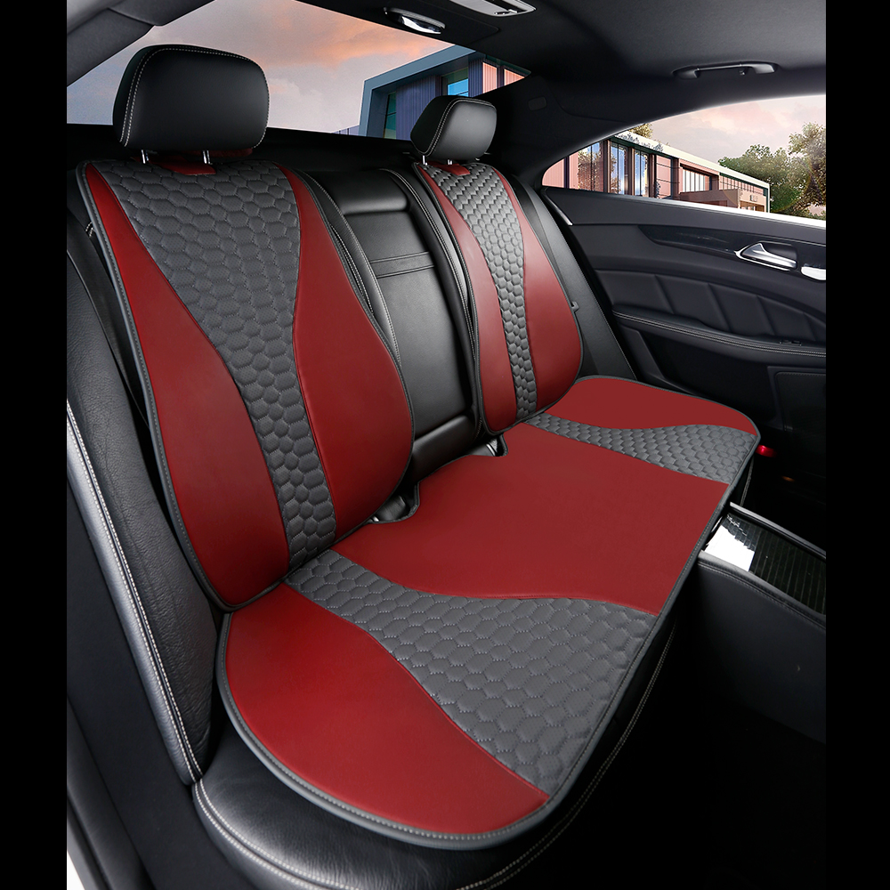 Factory Custom Universal PU Leather Car Seat Covers Suitable Full Cover Fit Five Seats Cars