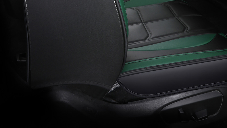 Hot Selling Luxury Leather Full Set Four Season Universal Car Seat Cover Set