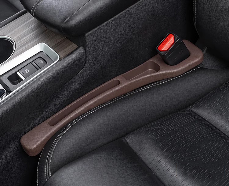 Universal Portable Drop Stop Car Console Seat Side Gap Filler Plug Organizer Strip