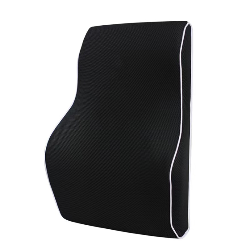 JYM Hot Sale Memory Foam Lumbar Back Support Pillow Air Mesh For Car Helps Relieve Pain