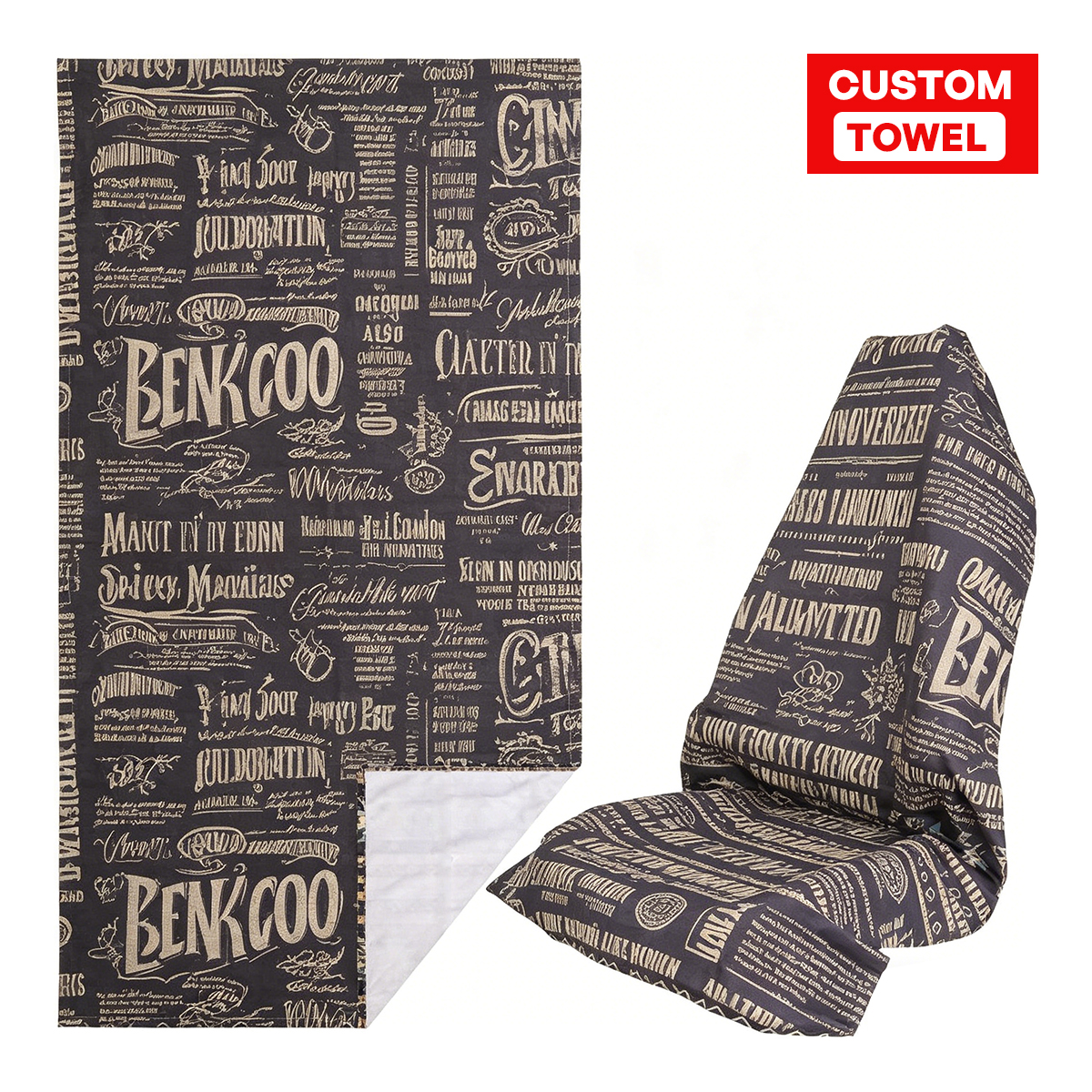 Ujoy Gift Microfiber Car Sports Seat Protector Non-slip Sweat Gym Car Seat Cover Waterproof Front Towel Seat Cover Beach Towel