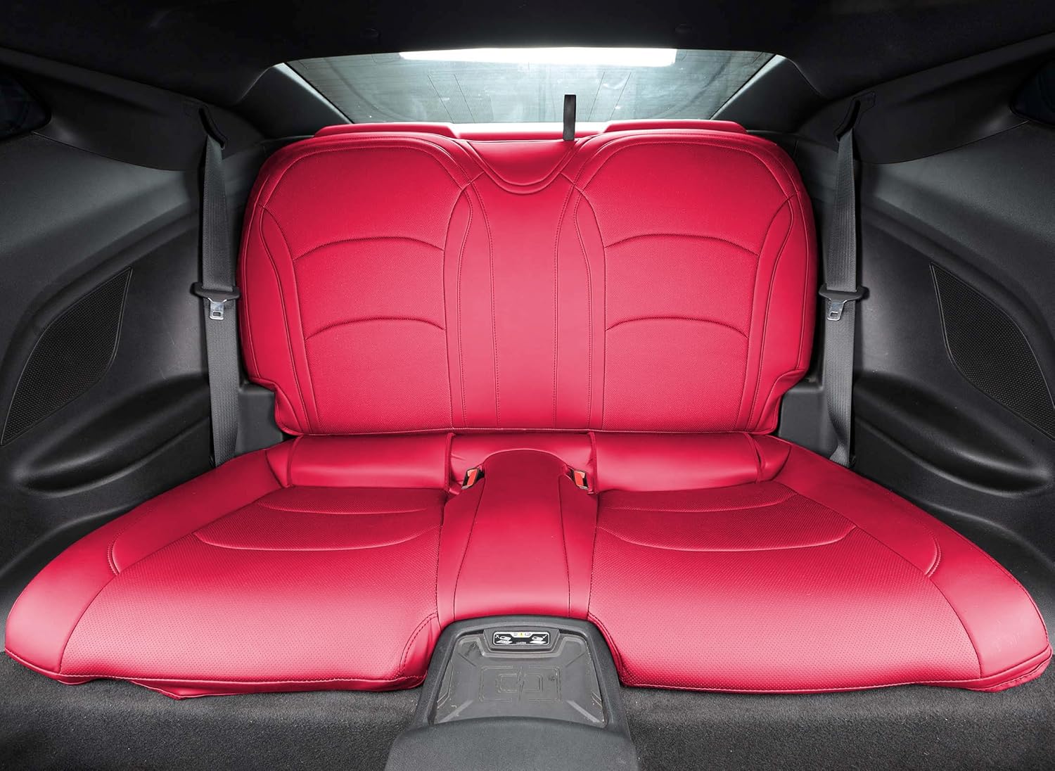 Custom Fit Faux Leather Seat Covers for Chevrolet Camaro 2010-2015 5th Gen Camaro LT LS SS Coupe Model