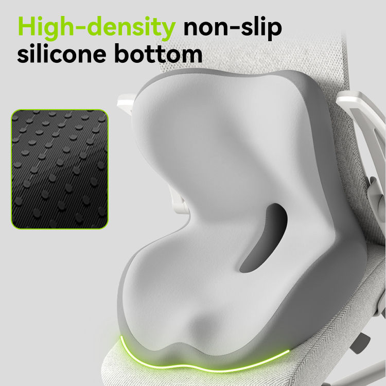 Customizable Orthopedic Office Chair Support Butt Cushion Lumbar Support Pillow Set Memory Foam Coccyx Pain Car Seat Cushion