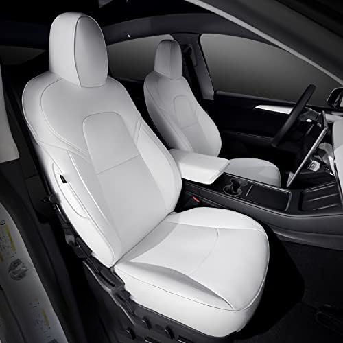 Model Y Nappa Leather All Weather Car Seat Protection Waterproof All Colors Car Seat Cover for Tesl Model Y