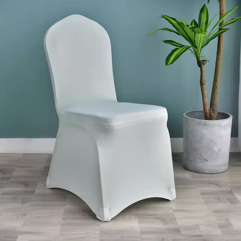 Easy-to Install Elastic Chair Stretch Spandex Chair Covers With Premium Strech Fabric For Wedding