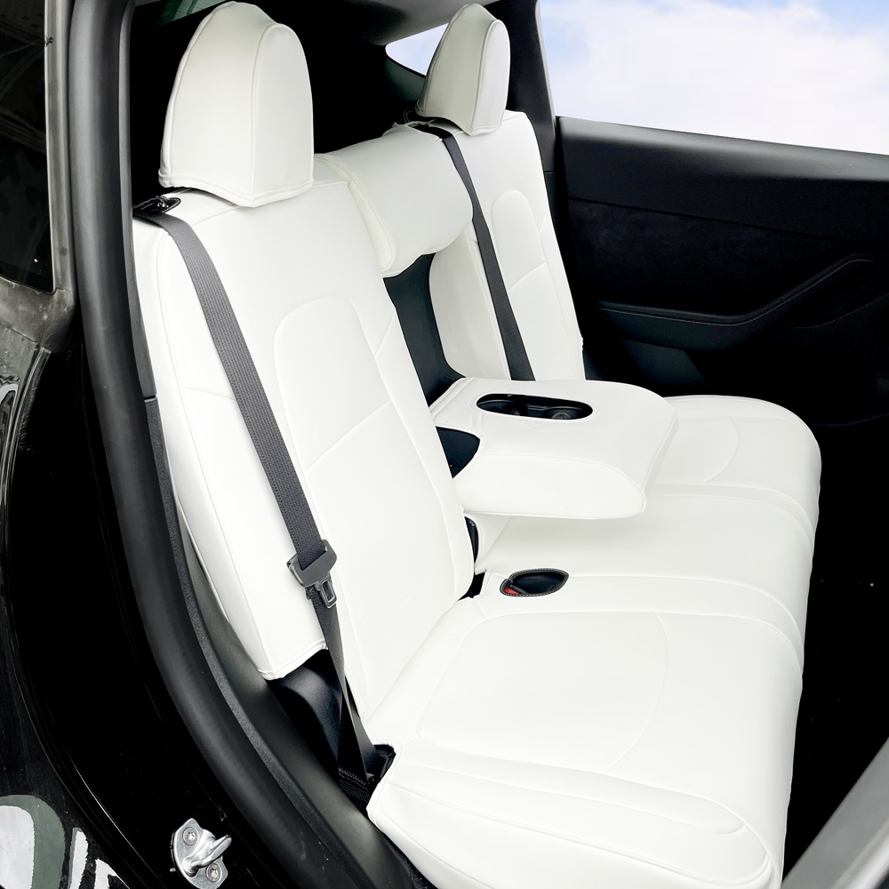 Factory Custom Leather Full Set Car Seat Covers Waterproof Cover Protector for Tesla Model 3 for Tesla Model Y