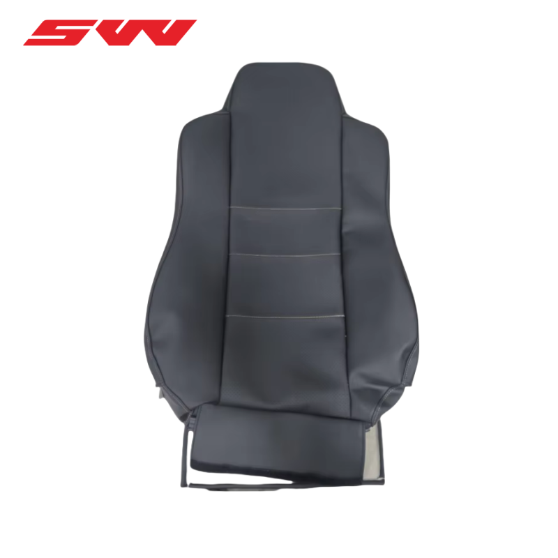 SW Premium ISRI PU Truck Seat Covers Custom Fit for Mercedes Benz Heavy Duty Trucks