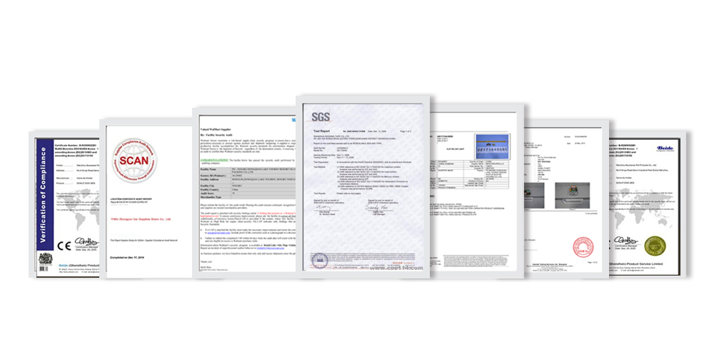 Quality Certifications