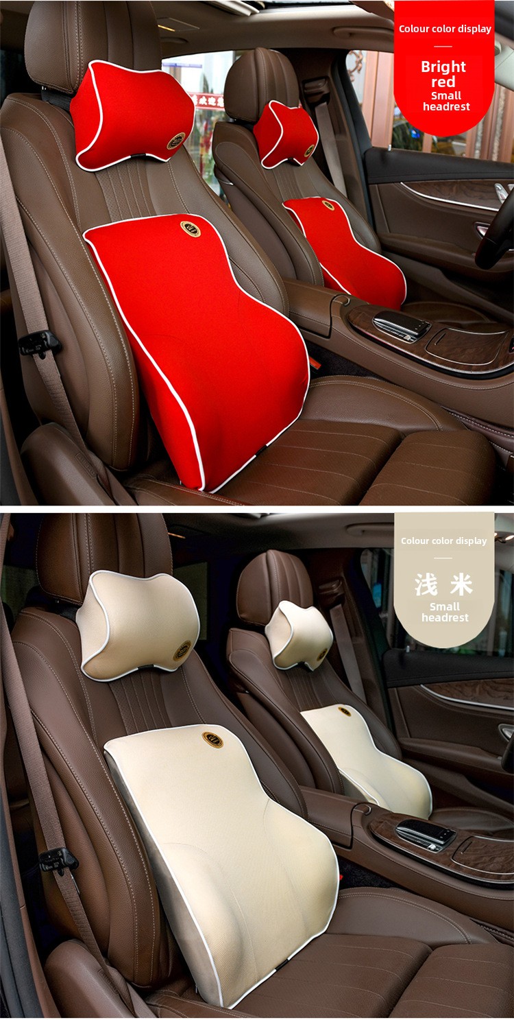 Wholesale Memory Foam Car Seat Cushions & Neck Pillow Headrest Lumbar Support Pad