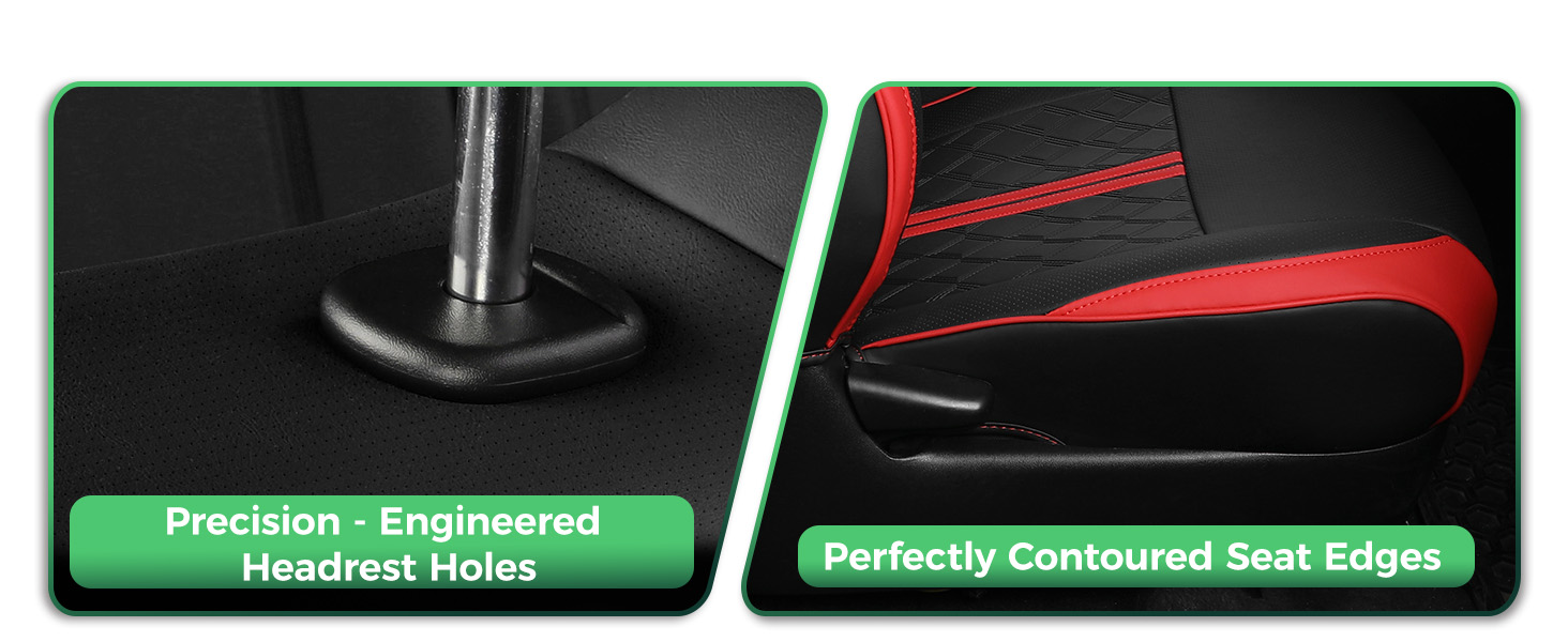 Tacoma seat cover alignment straps