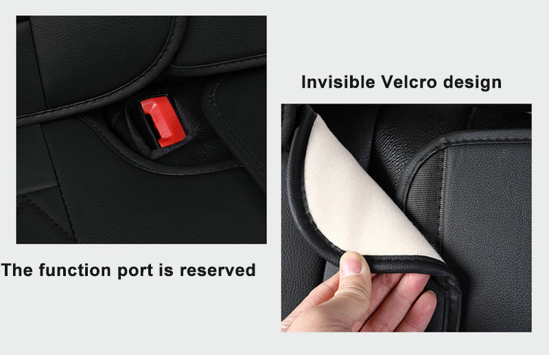 Waterproof 5D Leather Car Seat Cover Universal 5 Seats Protector Auto Seat Covers