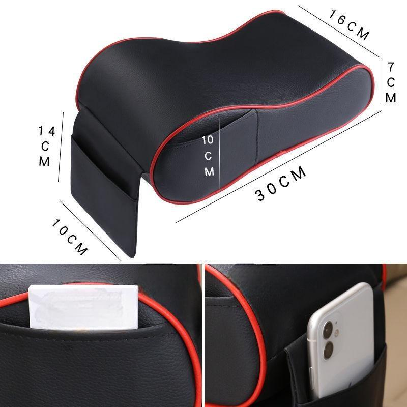 Car Center Console Cover Sophisticated Microfiber Leather Car Armrest Cover Cushion