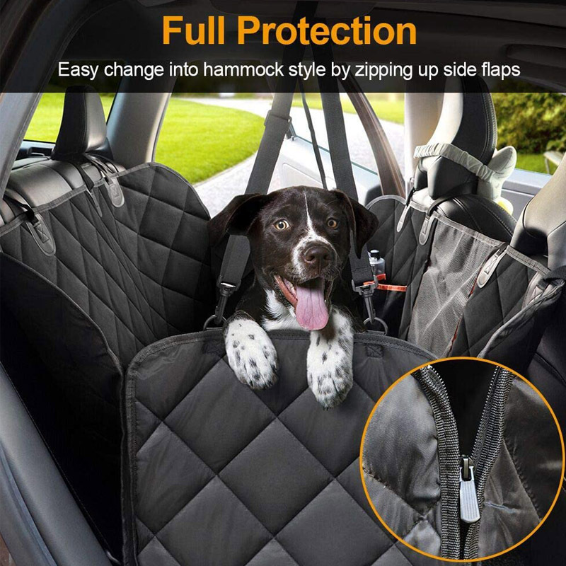 Luxurious Quilted Rear Double Seat Dog Mat
