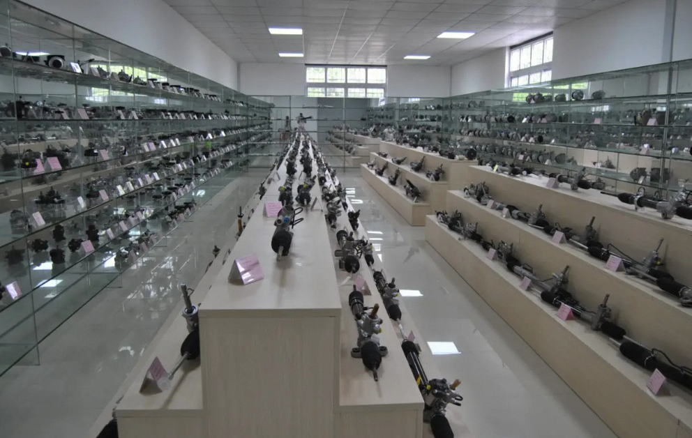 Sample room display