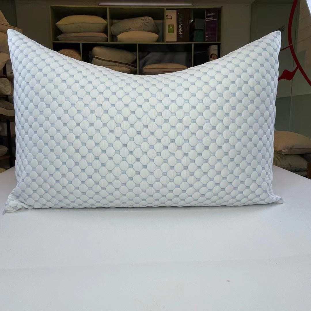 Wholesale Ice Cooling Bamboo Pillow Washable Cover Shredded Memory Foam Pillow for Adjust Loft