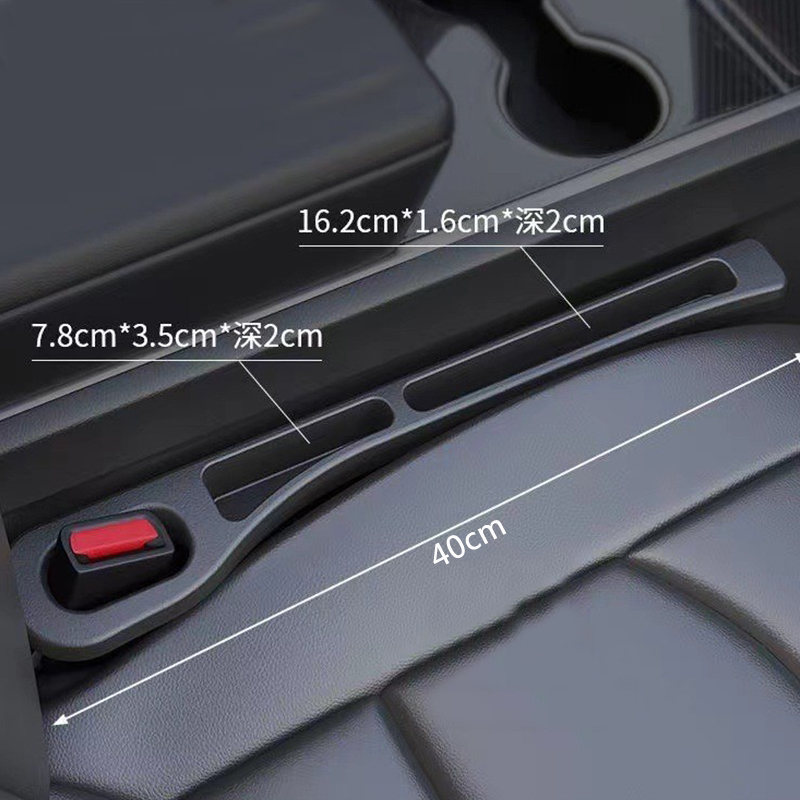 MEOSROCK Car Seat Gap Filler(2pcs) Gap Filler for Car Seat with Organizer Function Universal Fit Car SUV Truck Fill the Gap