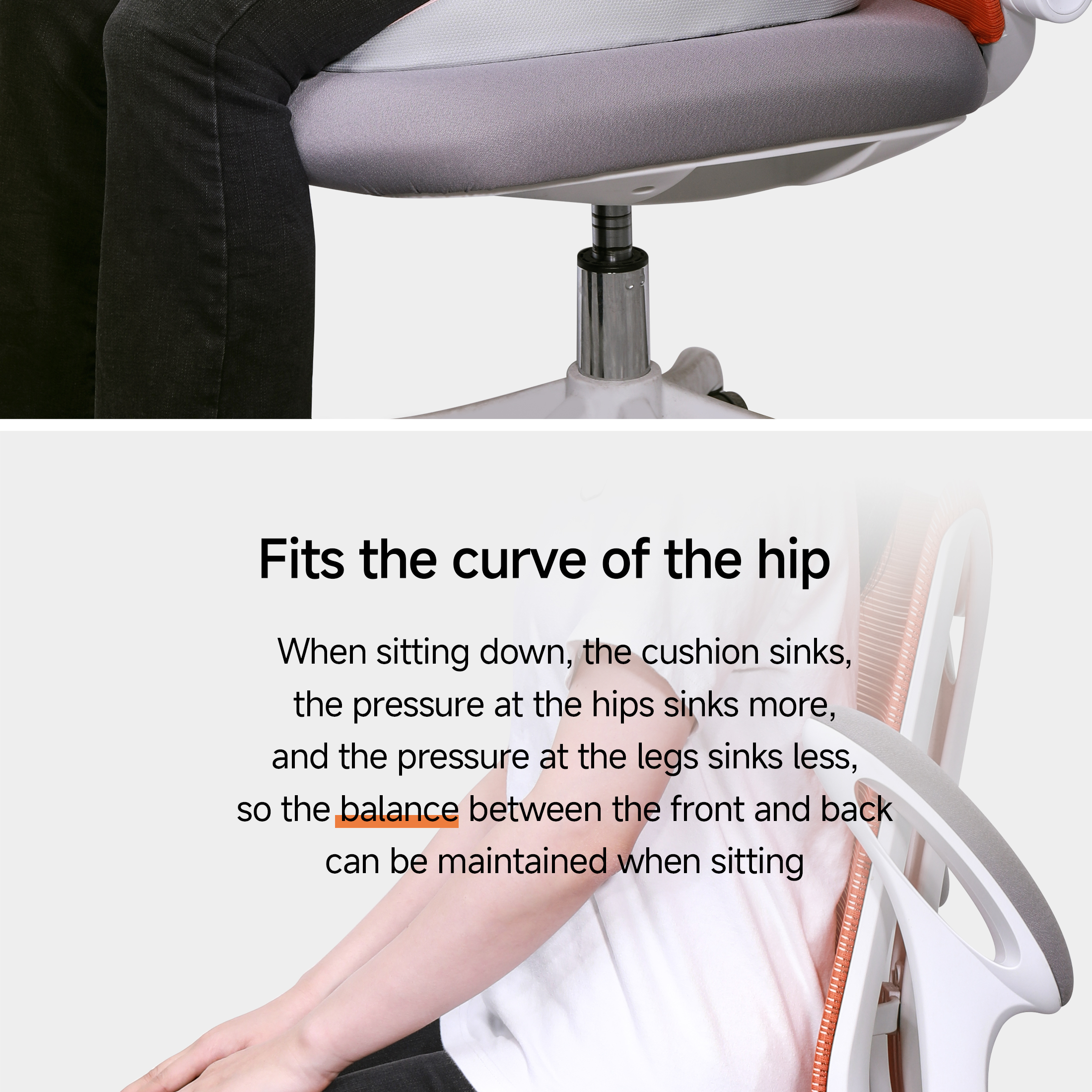 Gel-infused orthopedic seat cushion