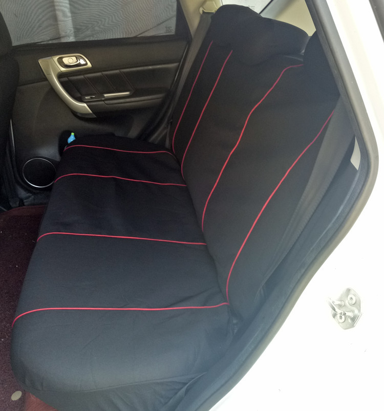Car seat cover detail