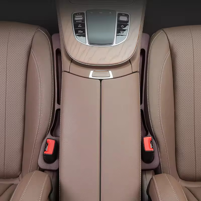 NFS Universal Multifunctional Portable Waterproof Anti-Leakage Car Seat Side Gap Filler Strip Garage Storage EVA Leather Car