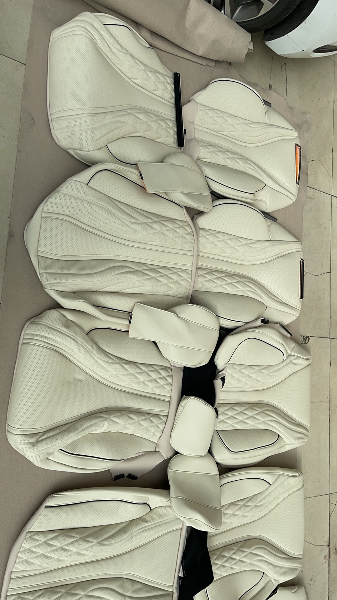 Fashion Leather Customized Colors Designed for S Class Interior Fresh Good Looking Classic Executive Sport Version Seat Cover
