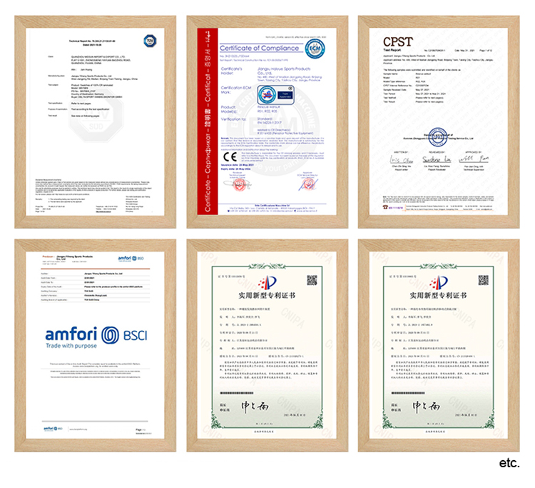 Certifications