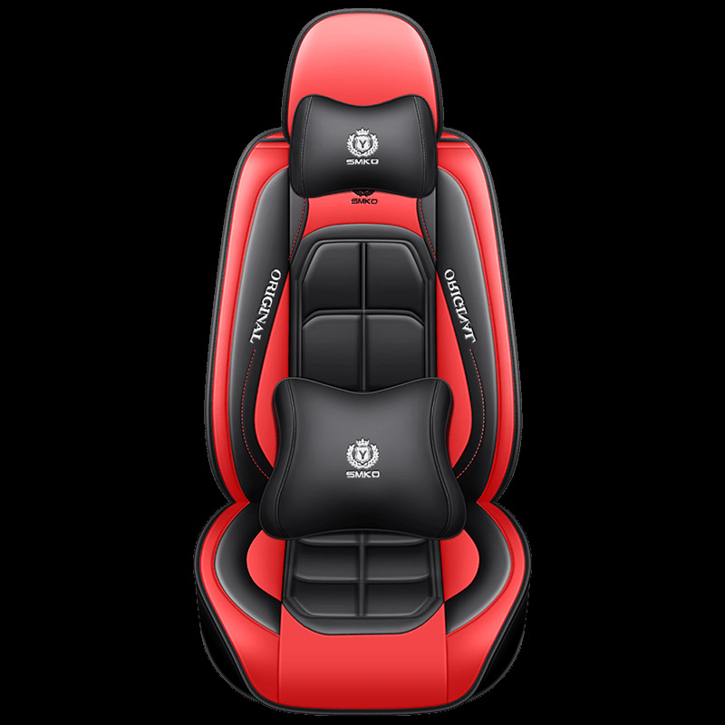 All-Car Ten-Piece Sports Full Set Leather Cover Fully Encircled Four Seasons Universal Wear-Resistant Dirt-Resistant Car Seat
