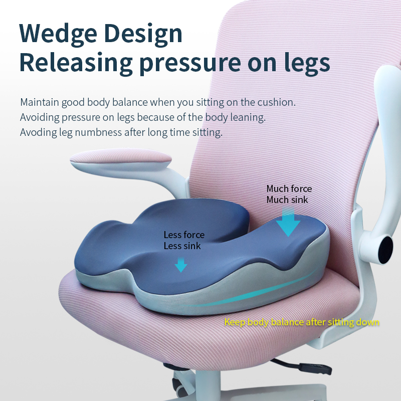Good Selling Back Foam Support Memory Cushion For Office Chair Meditation Seat