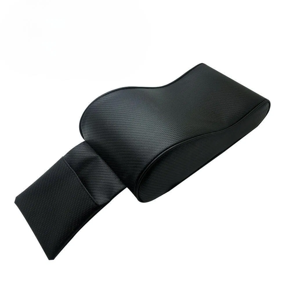 Car Center Console Cover Shiny Microfiber Leather Car Armrest Cover Cushion