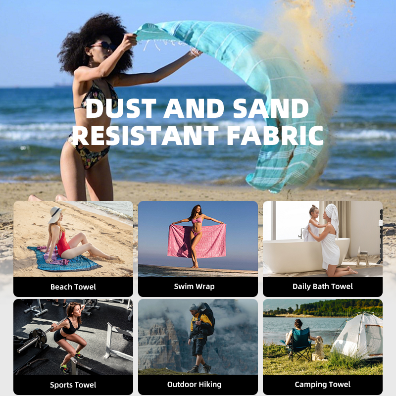 OEM Microfiber Car Sports Popular Seat Protector Non-slip Sweat Gym Car Seat Cover Waterproof Front Towel Seat Cover Beach Towel