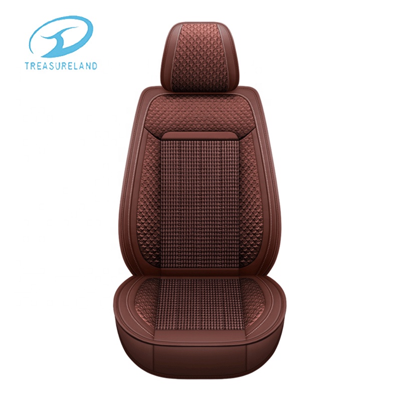 Luxury Anti-Slip Leather Car Seat Cover Waterproof Cushion &amp; Pillow