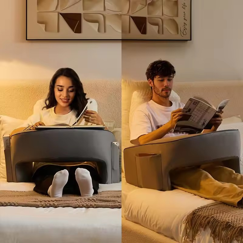 Reading Pillow for Gaming Large Arm Rest Pillow Memory Foam Bed Rest Pillow Soft Bed Cushion