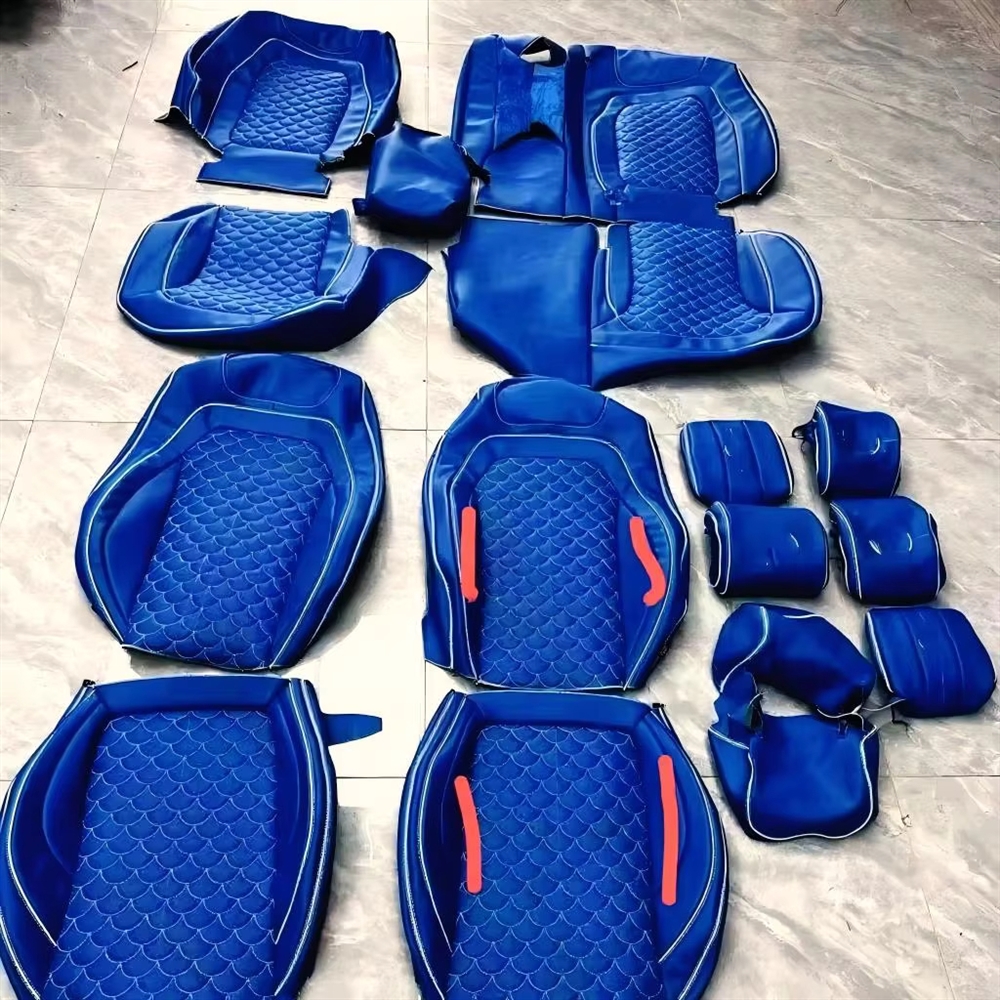 Custom Made for Car Seat Covers 5 Seats Leather Fit Mercedes Benz W204 W205 W211 W203 W206 W210 W212 W213 W214 W176 W177